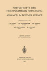 Buchcover Fortschritte der Hochpolymeren-Forschung / Advances in Polymer Science
