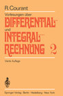 Buchcover Vorlesungen über Differential- und Integralrechnung