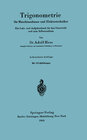 Buchcover Trigonometrie für Maschinenbauer und Elektrotechniker