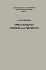 Buchcover Speech Analysis, Synthesis and Perception (Communication and Cybernetics, 3)