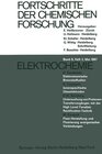 Buchcover Elektrochemie