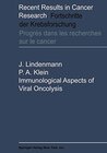 Buchcover Immunological Aspects of Viral Oncolysis (Recent Results in Cancer Research Book 9) (English Edition)