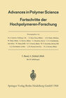 Buchcover Advances in Polymer Science