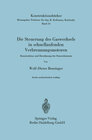 Buchcover Die Steuerung des Gaswechsels in schnellaufenden Verbrennungsmotoren