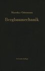 Buchcover Bergbaumechanik