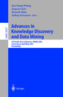 Buchcover Advances in Knowledge Discovery and Data Mining