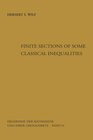 Buchcover Finite Sections of Some Classical Inequalities