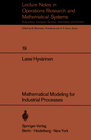 Buchcover Mathematical Modeling for Industrial Processes
