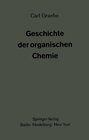 Buchcover Geschichte der organischen Chemie