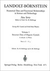 Buchcover Structure Data of Organic Crystals / Strukturdaten organischer Kristalle