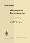 Buchcover Metallurgie der Ferrolegierungen