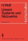 Buchcover Lineare Systeme und Netzwerke