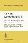 Buchcover Selecta Mathematica III