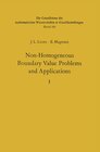 Buchcover Non-Homogeneous Boundary Value Problems and Applications