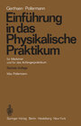 Buchcover Einführung in das Physikalische Praktikum