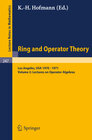 Buchcover Tulane University Ring and Operator Theory Year, 1970-1971