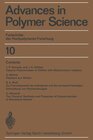 Buchcover Fortschritte der Hochpolymeren-Forschung
