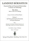 Buchcover Estimation of Unknown Excitation Functions and Thick Target Yields for p, d, 3He and alpha Reactions / Abschätzung von u