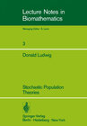 Buchcover Stochastic Population Theories