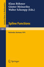 Buchcover Spline Functions