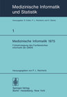 Buchcover Medizinische Informatik 1975