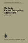 Buchcover Syntactic Pattern Recognition, Applications