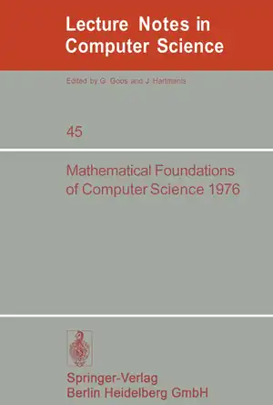 Buchcover ISBN 9783540078548