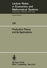 Buchcover Production Theory and Its Applications