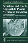 Buchcover Structural and Kinetic Approach to Plasma Membrane Functions