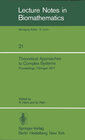 Buchcover Theoretical Approaches to Complex Systems