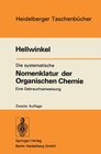 Buchcover Die systematische Nomenklatur der Organischen Chemie