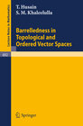 Buchcover Barrelledness in Topological and Ordered Vector Spaces