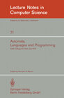 Buchcover Automata, Languages, and Programming