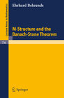 Buchcover M-Structure and the Banach-Stone Theorem