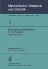 Buchcover Informationsverarbeitung in der Medizin