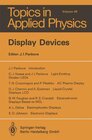 Buchcover Display Devices