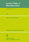Buchcover Analysis of Neural Networks