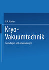 Buchcover Kryo-Vakuumtechnik