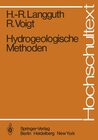 Buchcover Hydrogeologische Methoden