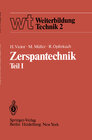 Buchcover Zerspantechnik Teil I