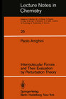 Buchcover Intermolecular Forces and Their Evaluation by Perturbation Theory