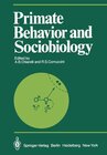 Buchcover Primate Behavior and Sociobiology