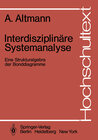 Buchcover Interdisziplinäre Systemanalyse