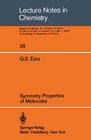Buchcover Symmetry Properties of Molecules