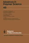 Buchcover Behavior of Macromolecules