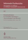 Buchcover Kommunikation in Verteilten Systemen — Anwendungen und Betrieb