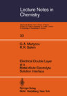 Buchcover Electrical Double Layer at a Metal-dilute Electrolyte Solution Interface