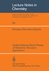 Buchcover Unified Valence Bond Theory of Electronic Structure