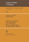 Buchcover Mathematical Structure of the Singularities at the Transitions Between Steady States in Hydrodynamic Systems