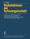 Buchcover Risikofaktoren der Schwangerschaft